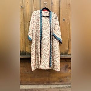 Gypsy Boho Sari Duster OOAK